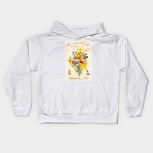 Mandeville & King Co., superior flower seeds (1907) Kids Hoodie